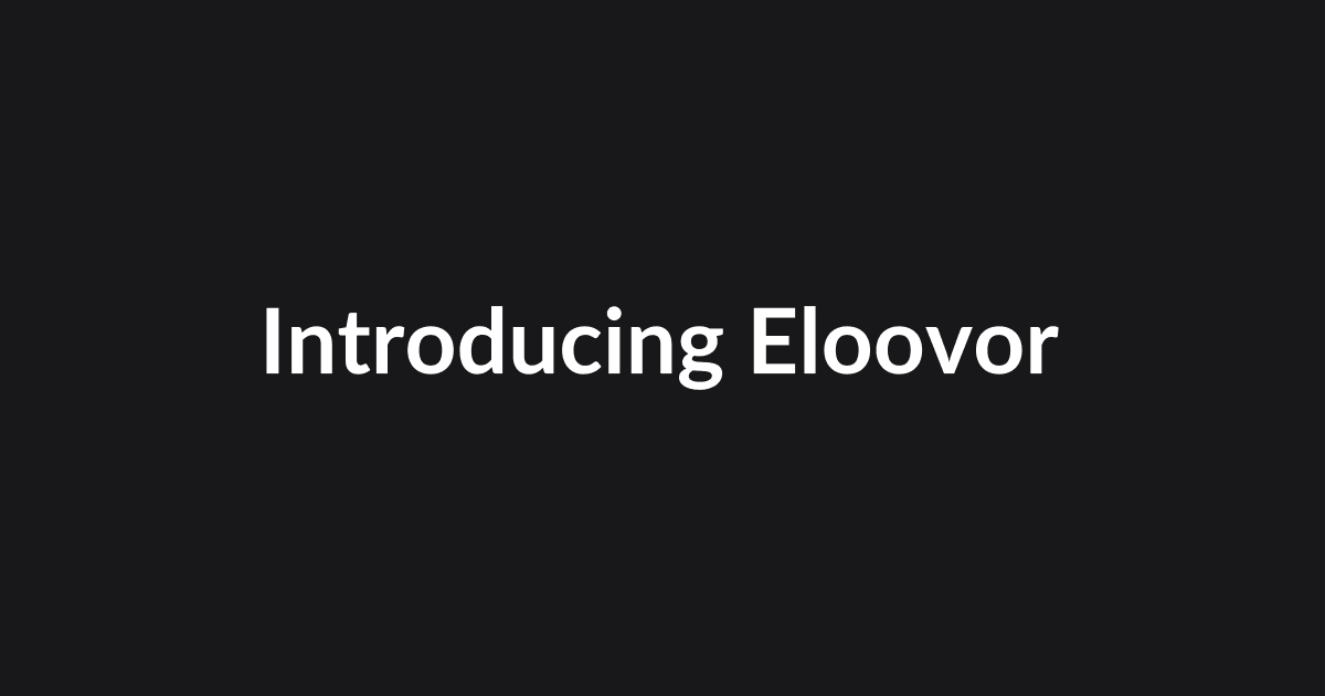 Introducing Eloovor: Your AI-Powered Career Coach
